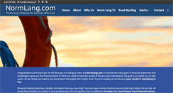 Desktop Screenshot of normlang.com